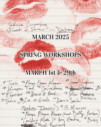 Sabrina Short n’ Sweet Flower Workshop (March 1st)