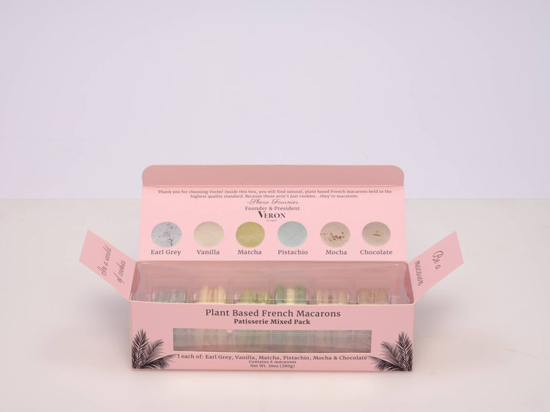 Vegan Macaron 6 pack Box