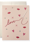 Love Stitch Greeting Card